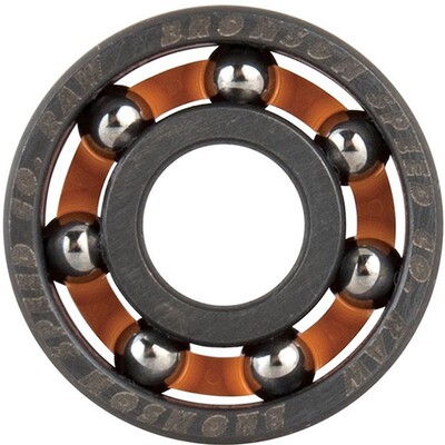 美国滑板专用轴承之王BRONSON RAW Ceramic Bearings专业高速轮子