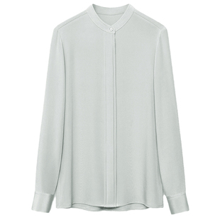 璐丝百丽雪纺上衣女设计感衬衫夏季新款小衫优雅女神范衬衣气质