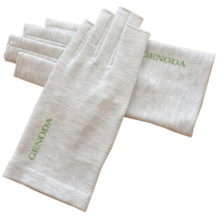 歌诺达女士春季彩棉半指手套吸汗透气开车触屏遮阳骑车手套