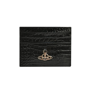 西太后高品质鳄鱼纹真皮超薄卡包女士2025新款卡夹牛皮迷你卡包