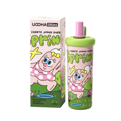 uooha笑吸吸茶水分离杯保温杯