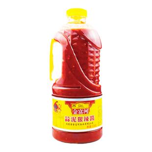 金富河辣酱1.1kg/桶蒜泥狠辣酱饺子沾酱甜面酱烧烤酱酒店厨房用酱