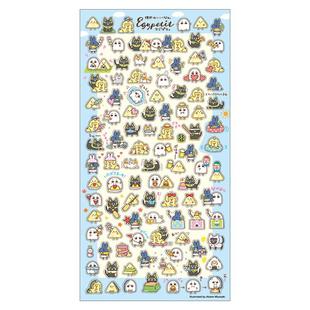 日本mind wave petit petit小小系列可爱卡通人物造型贴纸手帐日程相册装饰贴画鳄鱼埃及熊猫羊咩咩