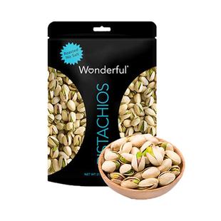 【自营】wonderful万多福原味开心果600g无添加年货坚果过年零食