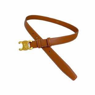 【柜版】TBA复古凯旋门腰带小牛皮女士皮带2.5宽度百搭经典裤袋