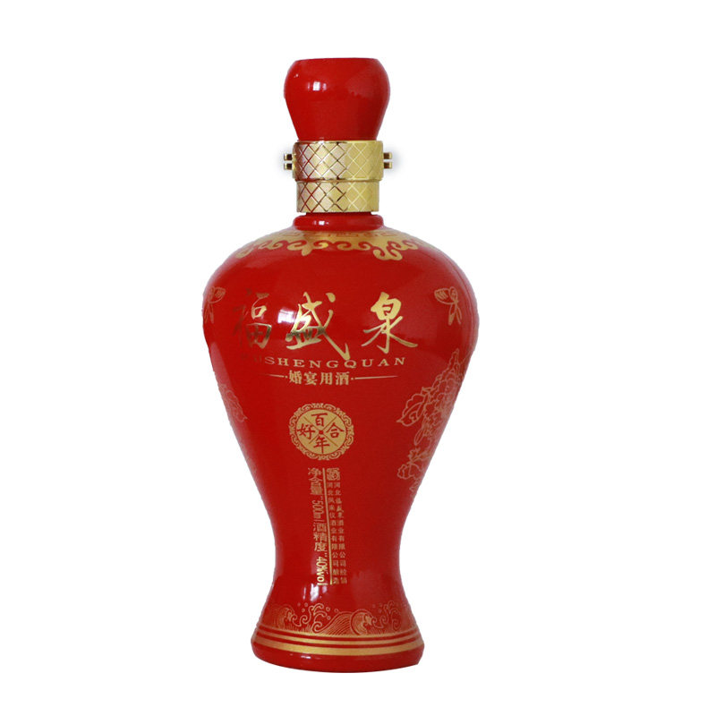 浓香型粮食酒500mlx6瓶箱装白酒
