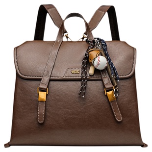 新年礼物迪士尼双肩包女大学生通勤上课书包旅游轻便背包电脑包