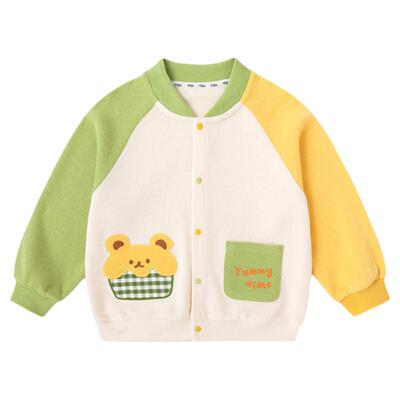 嘟嘟家男童棒球服儿童外套女童春