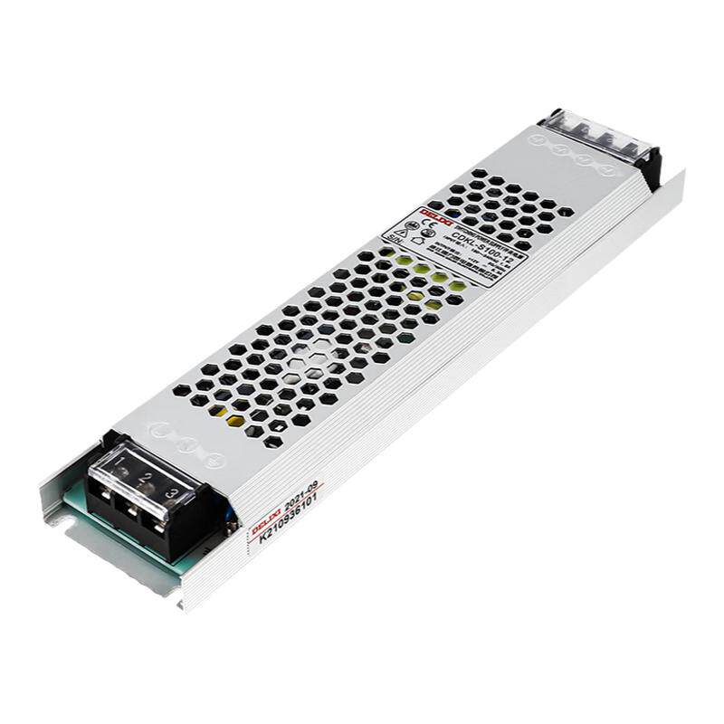 德力西电气广告公司led灯条带变压器220V12V24V超薄开关电源灯箱