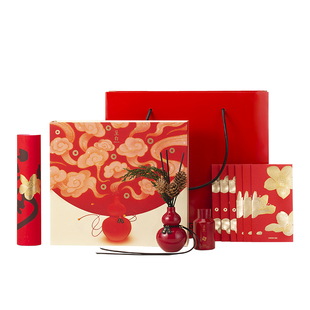 【新年礼物】呈白鸿运福禄无火香薰礼盒葫芦香氛摆件乔迁伴手礼