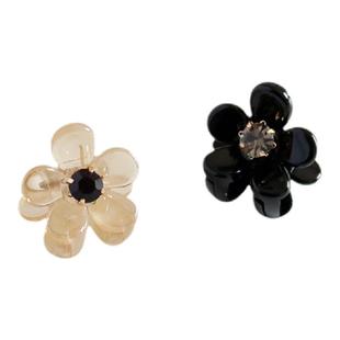 小号花朵发卡发饰韩国头顶小抓夹刘海夹少女发抓顶夹头发夹子侧边