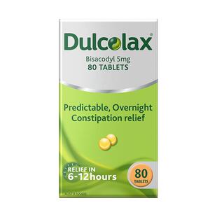 澳洲进口Dulcolax乐可舒原研药比沙可啶通便丸80粒治便秘宿便清肠