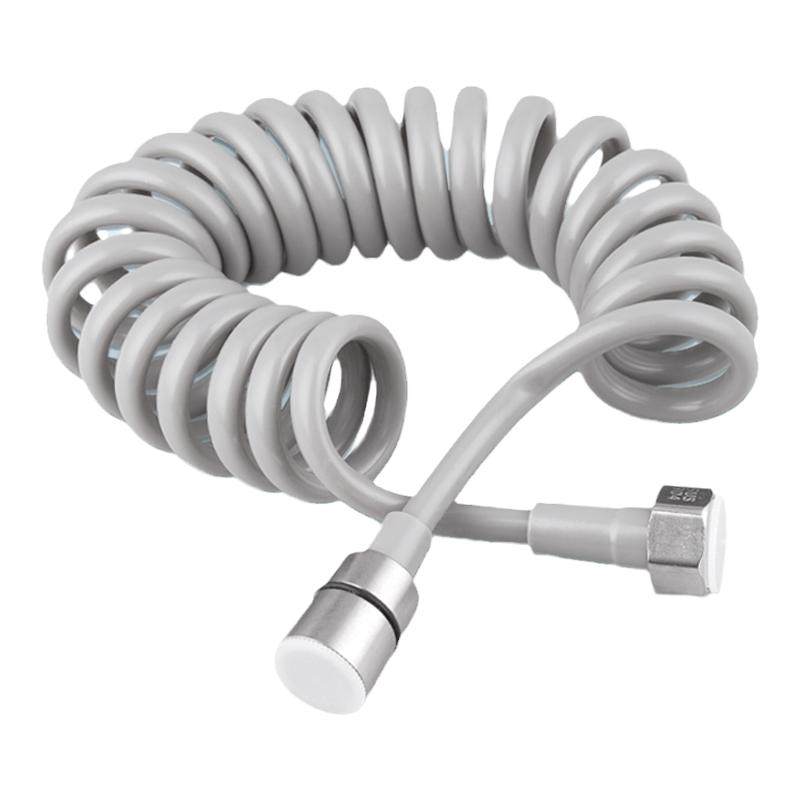 马桶喷枪伸缩软管妇洗器进水管电话线弹簧管淋浴花洒龙头弹力水管