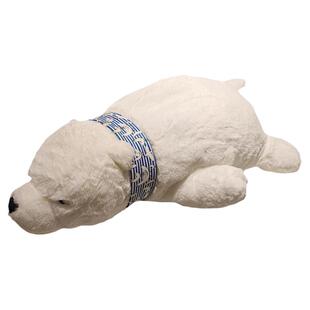 正版创意北极熊毛绒公仔动物园玩偶可爱抱着睡大号娃娃送女友礼物