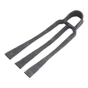 全钢长柄二齿锄头两用挖土开荒种菜加重手工锻打家用专用挖红薯