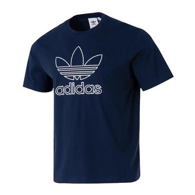 Adidas阿迪达斯三叶草男装运动休闲圆领短袖T恤JP1089