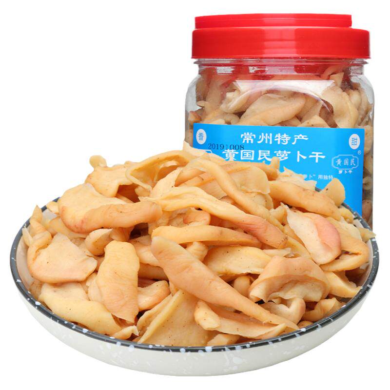 黄国民萝卜干常州特产五香香辣味下饭菜酱菜小菜伴手礼美食泡菜