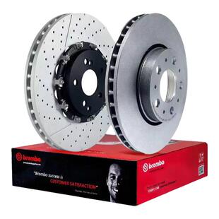 布雷博brembo刹车盘打孔划线适配宝马奔驰奥迪保时捷本田丰田正品