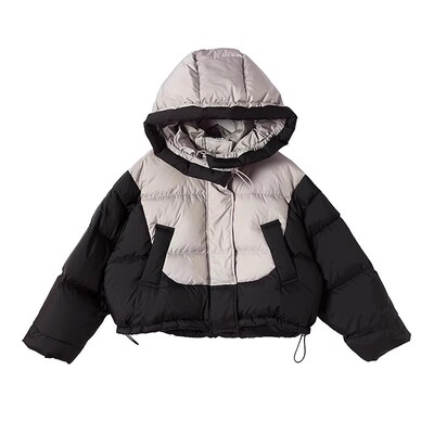 女童短款羽绒服2023冬季新款