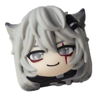 明日方舟！拉普兰德银灰德克萨斯个性树脂艺术键帽机械键盘