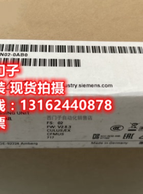 议价西门子S7-1500 CPU 1516-3 PN/DP处理器 6ES7516-3AN02-0AB0