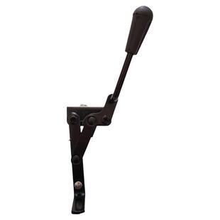 轮椅配件刹车下方固定上下孔螺丝加厚手刹驻车长柄把手手闸黑刹车