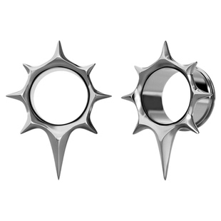 punkyouth闪耀群星光辉耳扩简约设计个性亚文化小众穿刺饰品