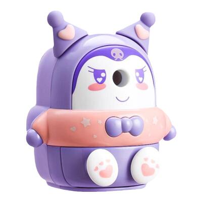 库洛米卷笔刀手摇铅笔削笔器手动转笔刀小学生用全自动少儿削笔刀