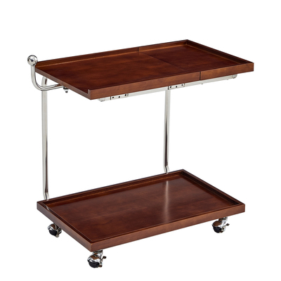 可移动边几中古小推车