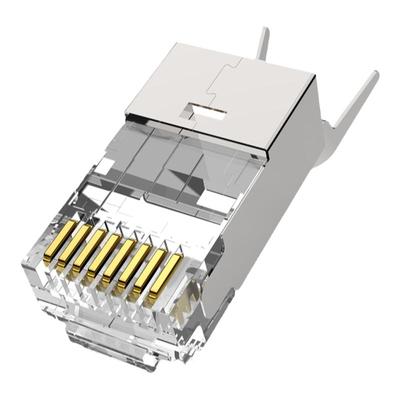 三堡七类万兆网络屏蔽水晶头