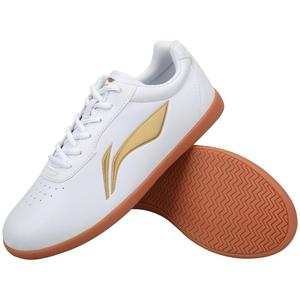 李宁太极鞋太极拳鞋男女牛筋底夏季八段锦太极拳练功鞋专用软牛皮