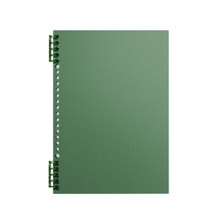 B5不硌手活页本可拆卸笔记本本子线圈大学生初中生必备学习用品高中生专用加厚横线本考研活页扣环记事本J1