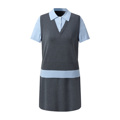 歌莉娅夏季新款莱赛尔通勤套装女