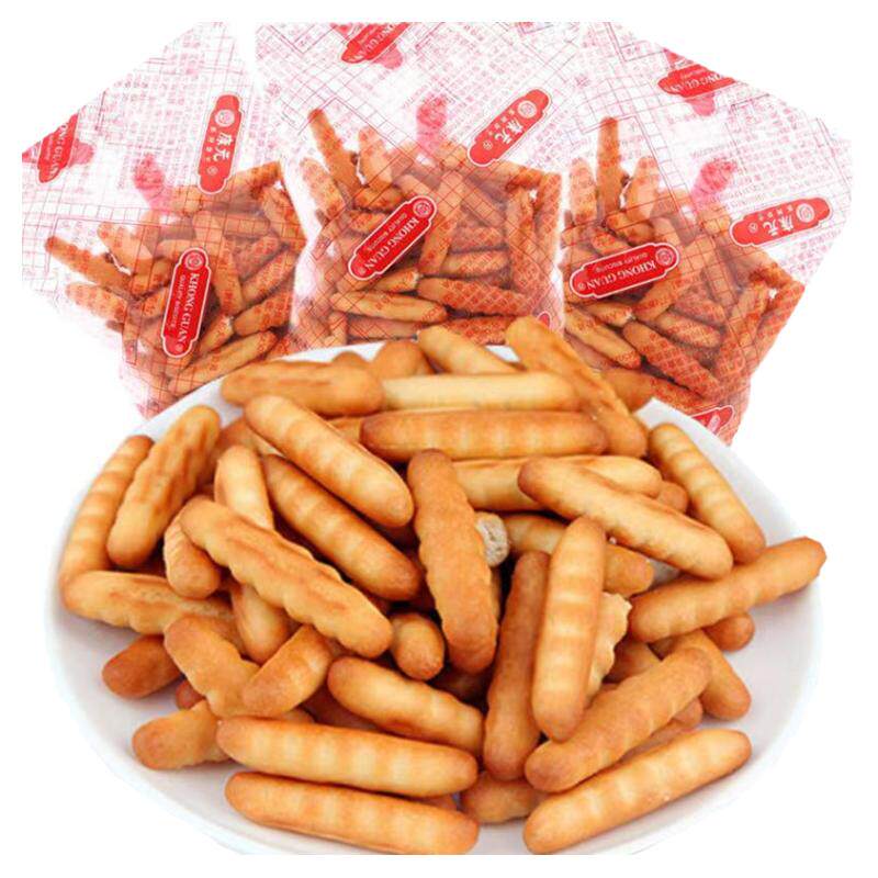 康元香酥条手指饼咸味小饼干奶油条童年的记忆独立包装