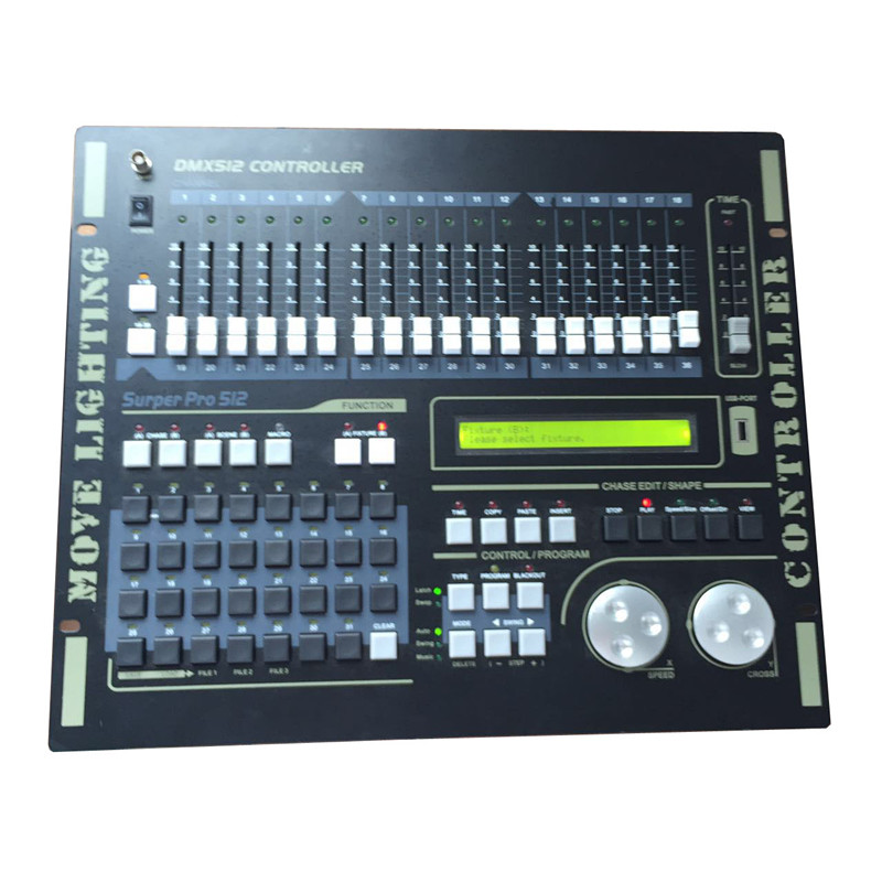 dmx512 力度512控台灯光控制台surperPro光束led帕舞台灯光控制器
