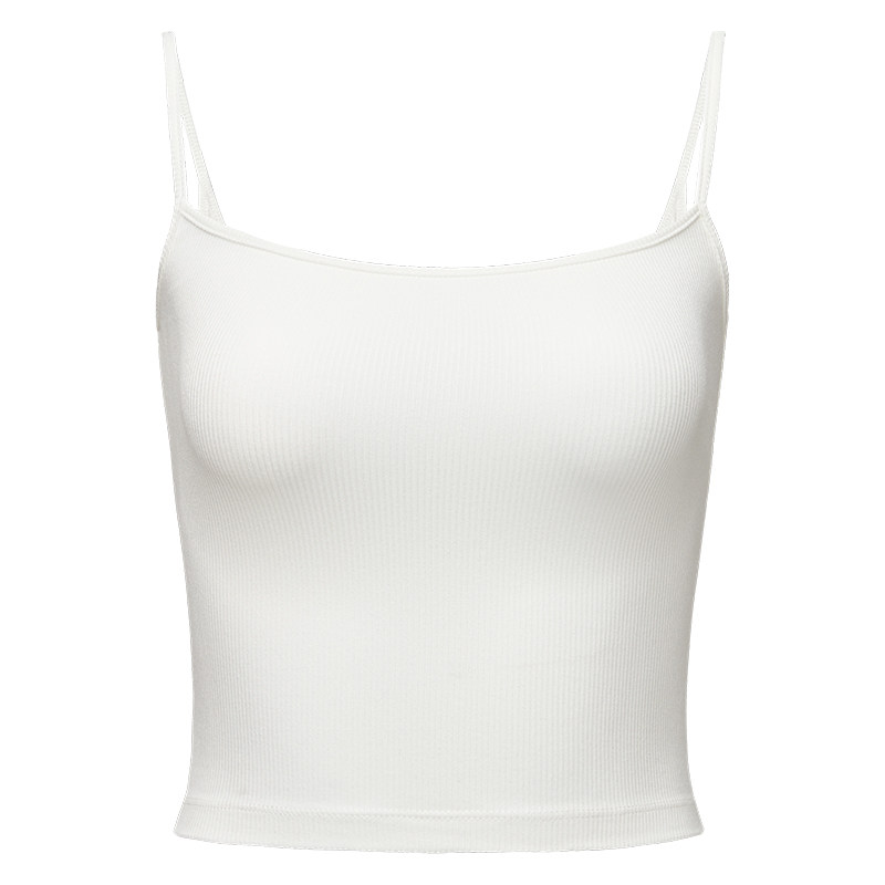 asomesome美式辣妹修身显瘦吊带背心女夏紧身u领内搭短款打底上衣