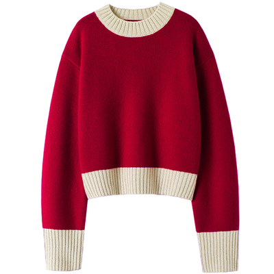 启超官方高端100%纯山羊绒衫