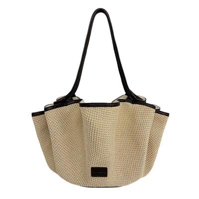 jpj草编菜篮子包通勤度假风