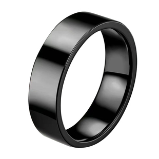 男生素圈钛钢黑色戒指男女情侣对戒单身简约韩版个性学生冷淡风