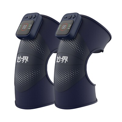 新年礼物妙界F2护膝盖按摩仪器发热敷保暖防寒套关节中老年人寒腿