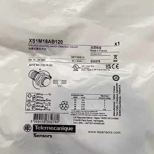 议价施耐德接近感测器XS1M18AB120 XS1M18MA250 XS1M30MA250原装