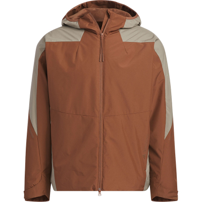 Adidas/阿迪达斯官方正品秋冬新款男士梭织拼接加绒外套JZ8414
