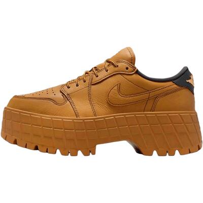 滔搏NIKE耐克女鞋AJ1小钢蹦厚底小麦色百搭休闲运动鞋HF3184-700