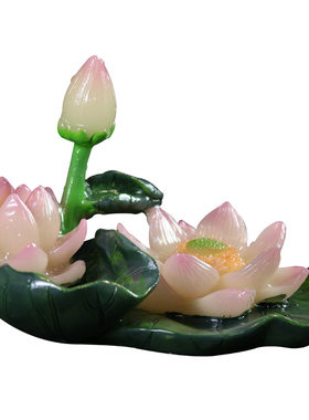 寻味堂变色花开富贵树脂茶宠