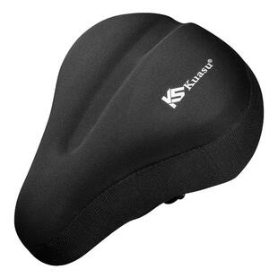 自行车座垫套动感单车车座山地车坐鞍软硅胶加厚舒通用骑行装备