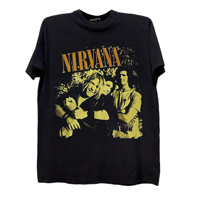 Nirvana涅槃乐队摇滚朋克短袖