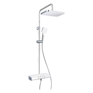 【全国补15%】TOTO恒温淋浴花洒TBW12400C钢琴键巨幕顶喷 (05-K)