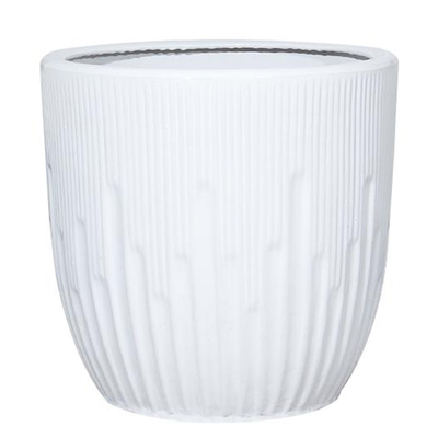 现代北欧轻奢陶瓷大花盆