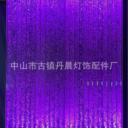 室内装饰气泡墙水幕墙屏风流水玄关隔断活动墙水幕创意设计