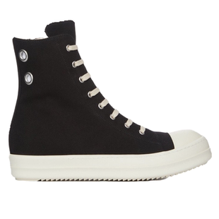 Rick RO鞋子高帮鞋后孔洞新款透气副线暗黑高街时尚百搭经典男女